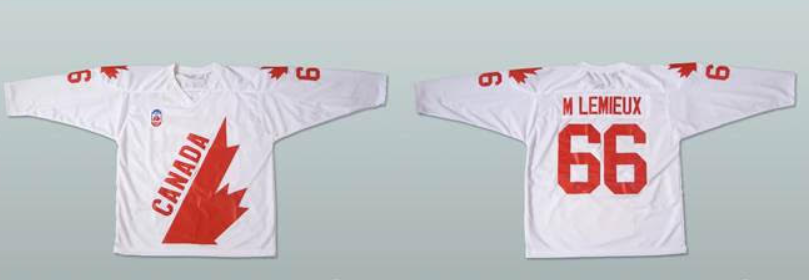 Men Canada Olympic #66 M Lemieus white jersey->more nhl jerseys->NHL Jersey